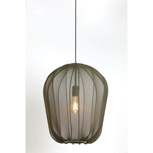 Light & Living hanglamp Plumeria - groen - Ø42cm - vtwonen shop