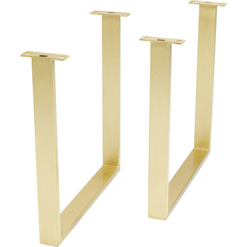 Kare Design Table Symphony chêne laiton 200x100