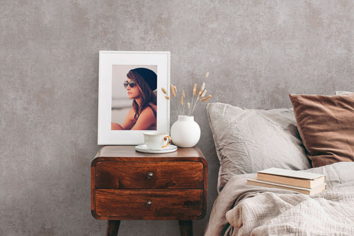 A.S. Création behang met structuur grijs, bruin en grijs - 53 cm x 10.05 m - AS-388328