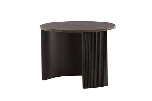 Rebellenclub Salontafel Tondor - Ø60 cm-  Walnoot - vtwonen shop