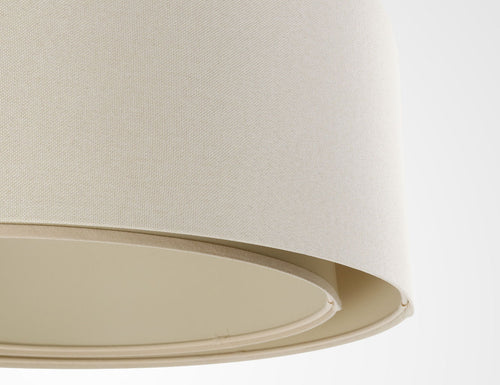 bpskoncept hanglamp Samara - crème - Ø50 cm