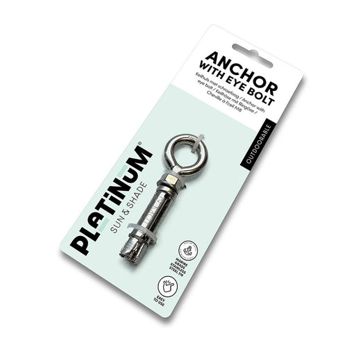 Platinum M8 Keilhuls voor steen en beton met schroefoog - RVS - vtwonen shop