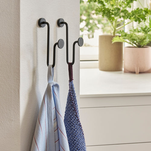 Hübsch haak Swing - ijzer - 7x2,5xh13cm - vtwonen shop