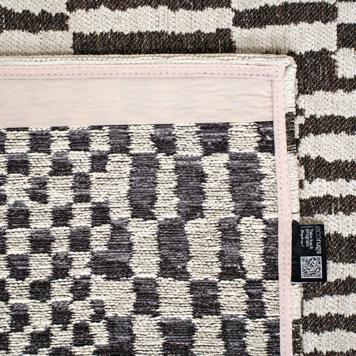 Louis De Poortere vloerkleed Caidal - wit - 140x140cm - vtwonen shop