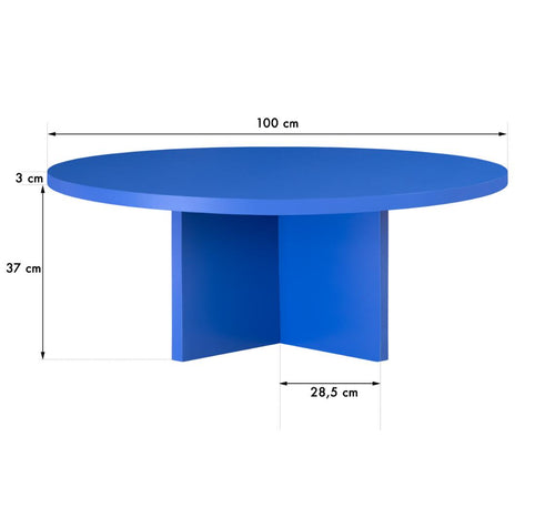 Really Nice Things - Salontafel - Pausa - Rond - 100 cm - Laminado - Pruss - vtwonen shop