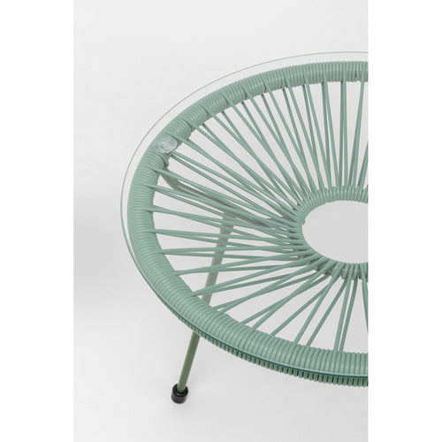 Kare Design Tuin Bijzettafel Acapulco Mono groen