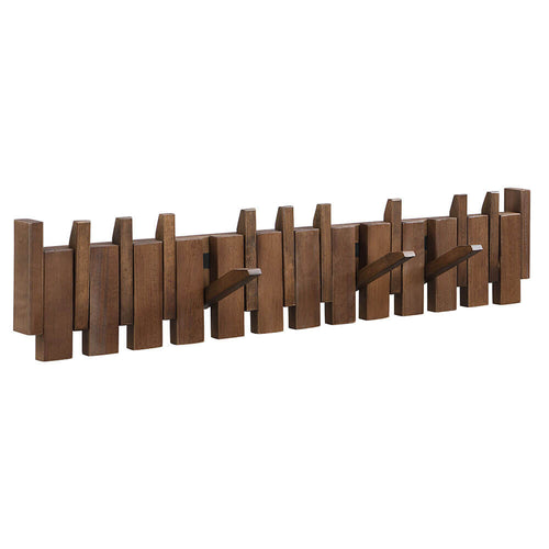Home Deluxe Kapstok PORTE - 80 x 3,5 x 15 cm, walnoot bruin