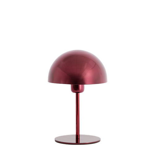Light & Living tafellamp Cedillo - rood - Ø18cm