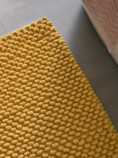 benuta badmat Lynn - geel - 60x100 cm