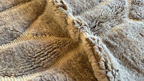 AFK Living vloerkleed Berber - handgemaakt - Wol - 200 x 300 cm