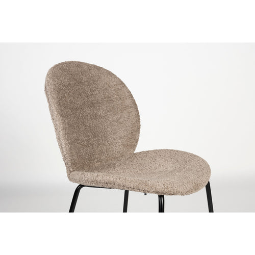 Zuiver Bonnet Eetkamerstoelen  Beige - Set van 2 - vtwonen shop