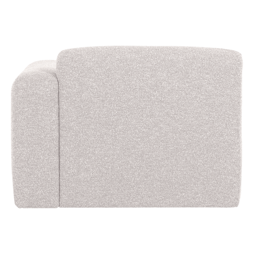 WOOOD 1-zits bank arm rechts Mojo Base - Bouclé - Ecru - 74x105x97