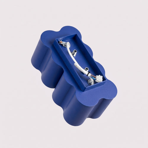 Sollux Lighting Plafondlamp OVIO 2 ultramarijn GU10 - 24,5x12x12cm