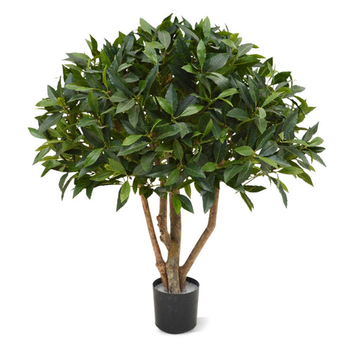 Maxifleur Laurier bal op stam kunstplant 70cm