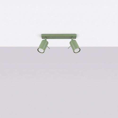 Sollux Lighting Plafondlamp RING 2 salie - 30x6x16cm