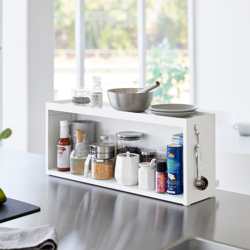 Yamazaki Aanrecht Organizer - Tower - Wit - vtwonen shop