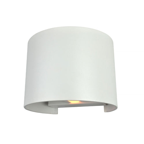 Artdelight wandlamp Gyro - 1 lichts - 11.2  x 9.7   cm - wit - vtwonen shop