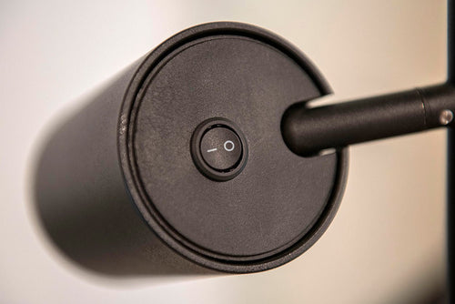 Artdelight vloerlamp Megano - 2 lichts - 25  x 150   cm - zwart - vtwonen shop