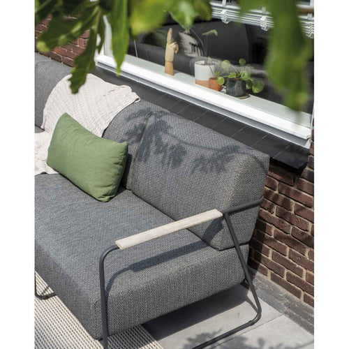 4 Seasons Outdoor loungebank Coast links donker grijs - vtwonen shop