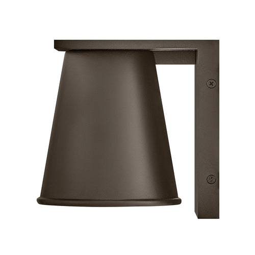 Außenwandleuchte Downlight Modern Architektonisch Bronze 2700K IP44 1x GU10