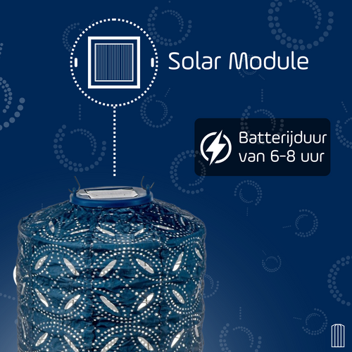 Lumiz solar lampion - boboli set - 3 stuks - vtwonen shop