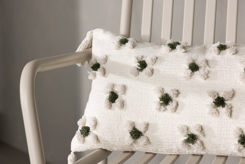 Rebellenclub Kussen Elan - Wit