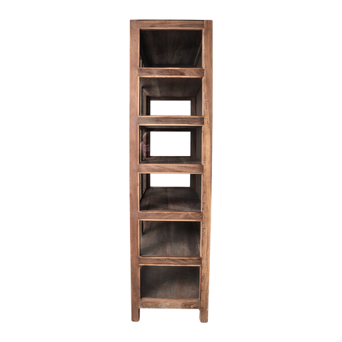 Raw Materials Farmwood houten vitrinekast - 114x50x190 cm