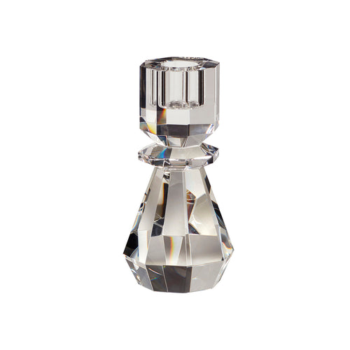 Hübsch kandelaar Gem - kristal - ø7xh14cm - vtwonen shop