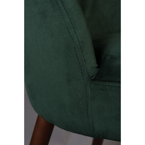 Dutchbone Barbara Eetkamerstoelen  Groen - Set van 2 - vtwonen shop