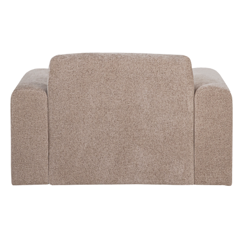 WOOOD fauteuil slub Umina - Chenille - Naturel