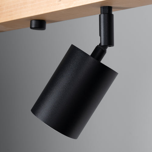 Sollux Lighting Plafondlamp VERDO 4 zwart - 96x65x17,5cm