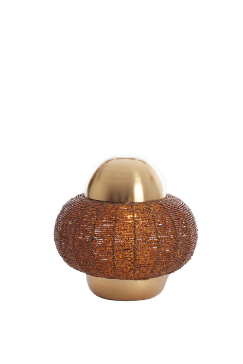 Light & Living tafellamp CETARA - bruin - Ø25x26cm - vtwonen shop