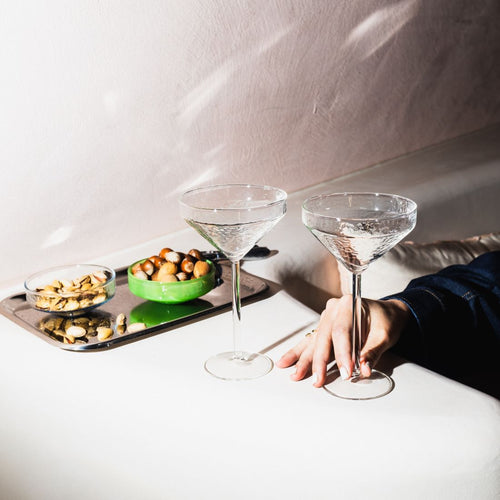 Brût Homeware | Cocktailglas Claude | Set van 2 | helder
