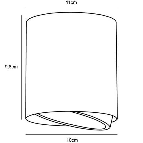 Nordlux Ip Spotlamp - Ø10cm - GU10 - Wit - vtwonen shop