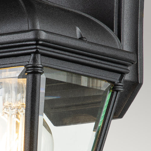 Elstead Bayview Outdoor Wandlantaarn Zwart, IP44