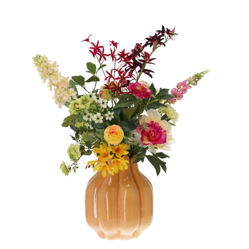 Maxifleur Handgebonden Kunstboeket Hazel Parma 80 cm