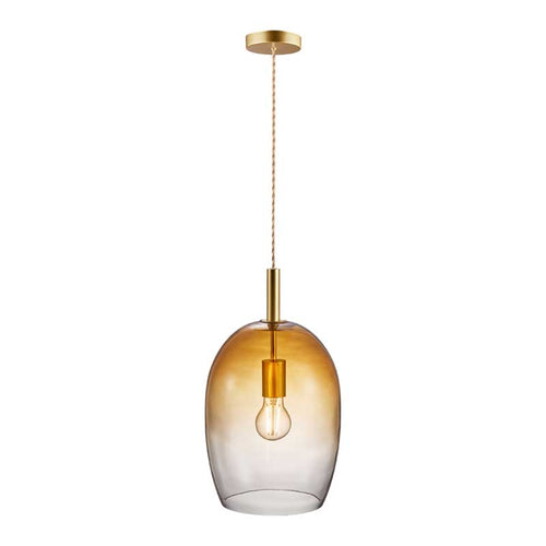 Nordlux Uma Hanglamp - Ø23cm - E27 - Amber