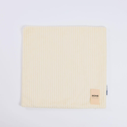HOME DELUXE Corduroy kussenhoes LILO met kussenvulling - Beige