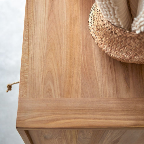 Tikamoon Ladekast van massief teakhout - Naturel