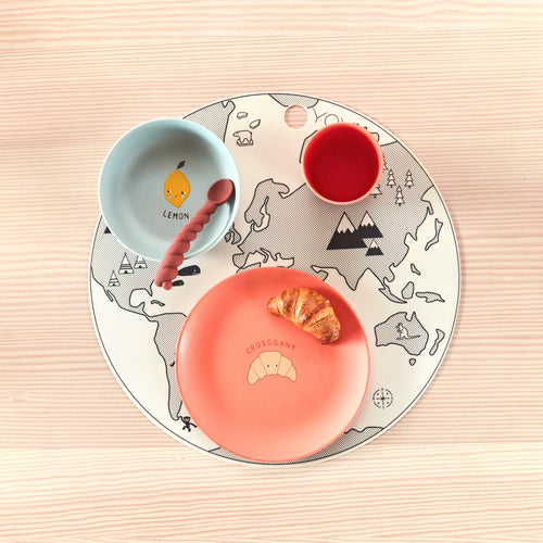 OYOY Placemat 39 x 39 cm – Wit siliconen