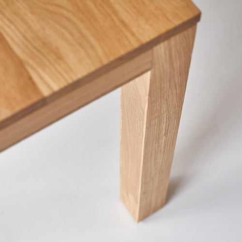 Tikamoon Massief eiken tafel voor 4/6 personen - Naturel