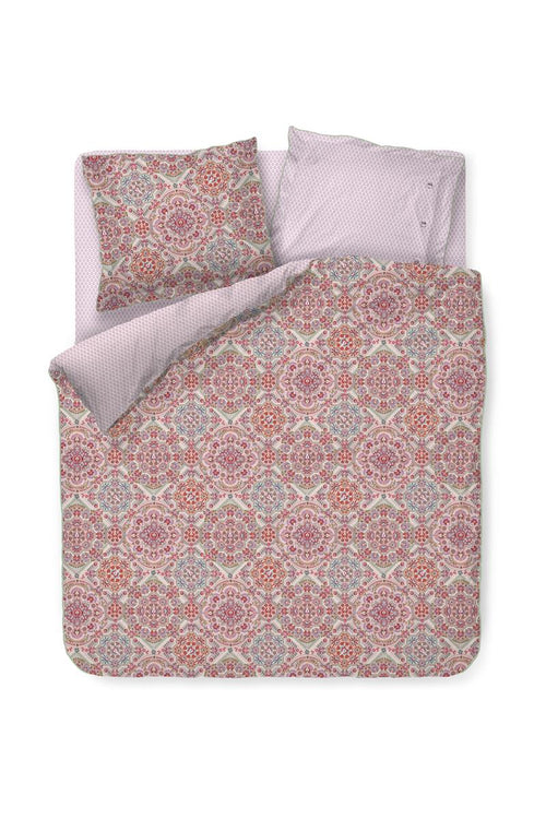 Pip Studio dekbedovertrek El Bordado - 260x200/220 cm - roze