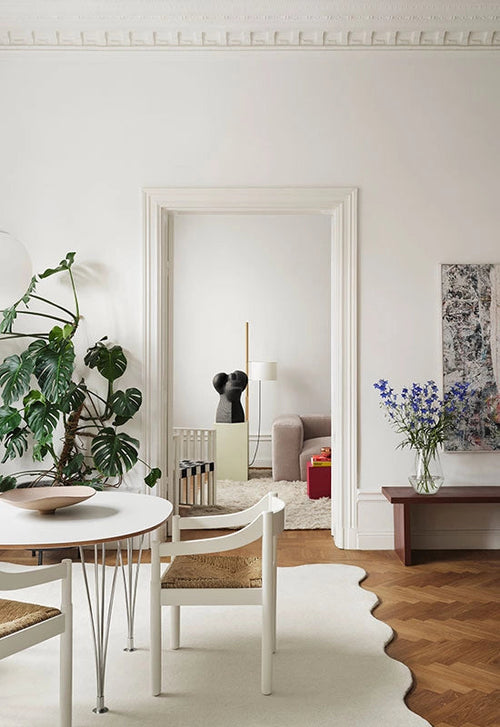 Oriental Velvet Carpet with Fringes Antik Negar 135x195 cm