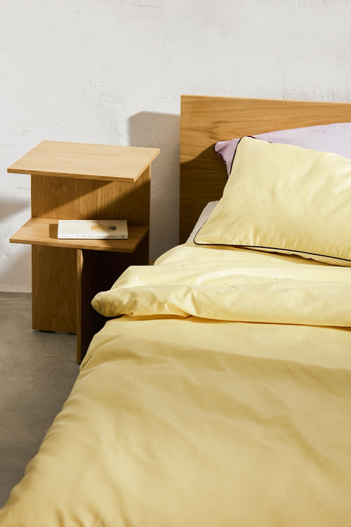 noo.ma OBA Kussensloop - 40x80 cm - Sunny Yellow - vtwonen shop