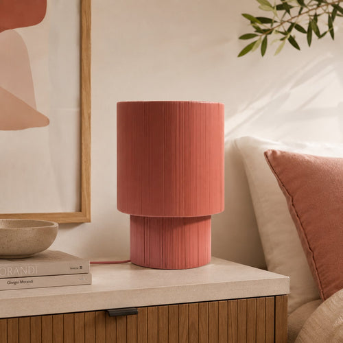 Originalhome Lampenkap The Tube gerecycled terracotta