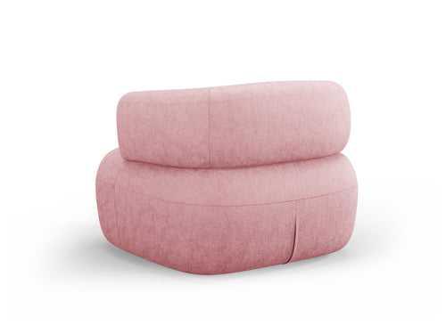 Micadoni Fauteuil Jenny chenille, roze - 88x90x73cm