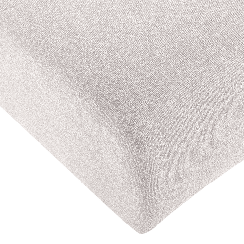 WOOOD chaise longue bank rechts Mojo Base - Bouclé - Ecru - 74x112x162