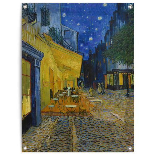 Reinders tuinposter Van Gogh - café de nuit - 80x60cm