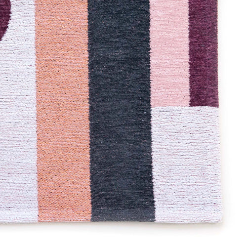 Louis De Poortere vloerkleed Pink Rohe - roze - 80x150cm