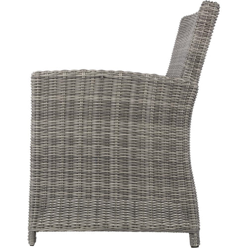 Lesli Living bistrostoel Tropez - grijs - 62x67x89cm - set van 2